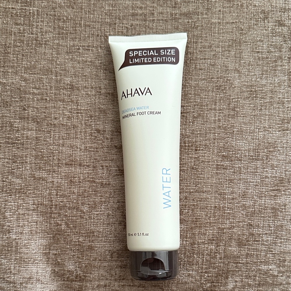 AHAVA Dead Sea Water Mineral Foot Cream 5.1 oz